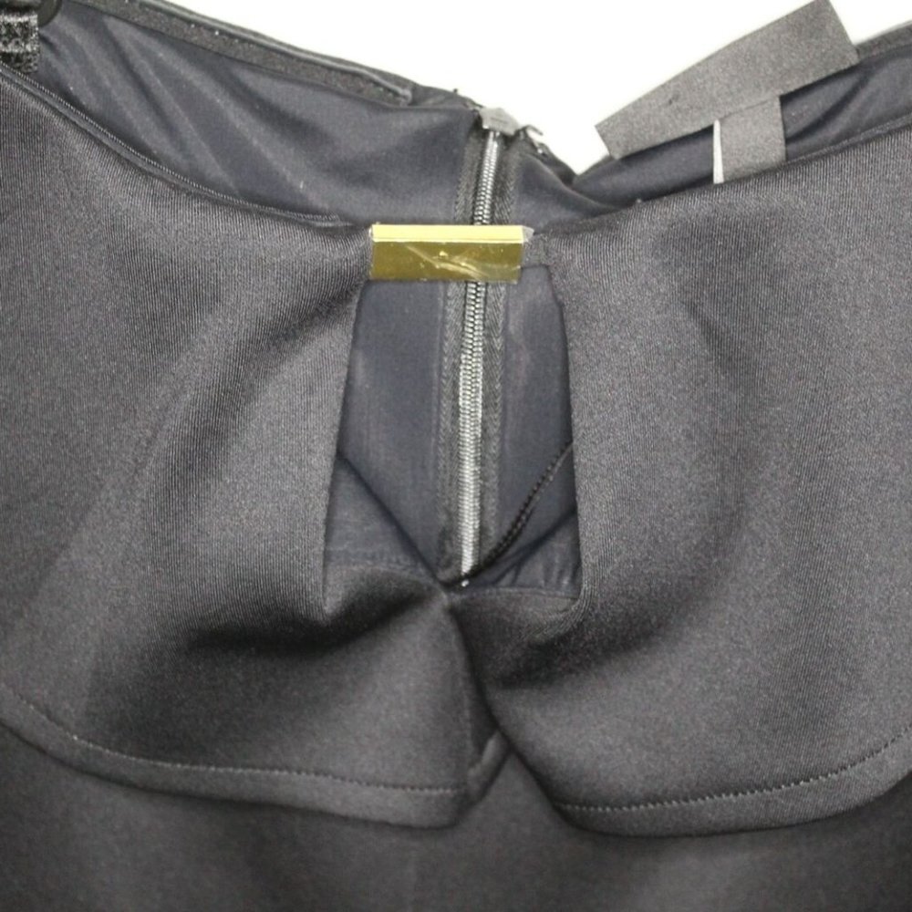 NWT Lane Bryant Off Shoulder Dress Black Scuba Plus Size 22 H10674 - Picture 5 of 12